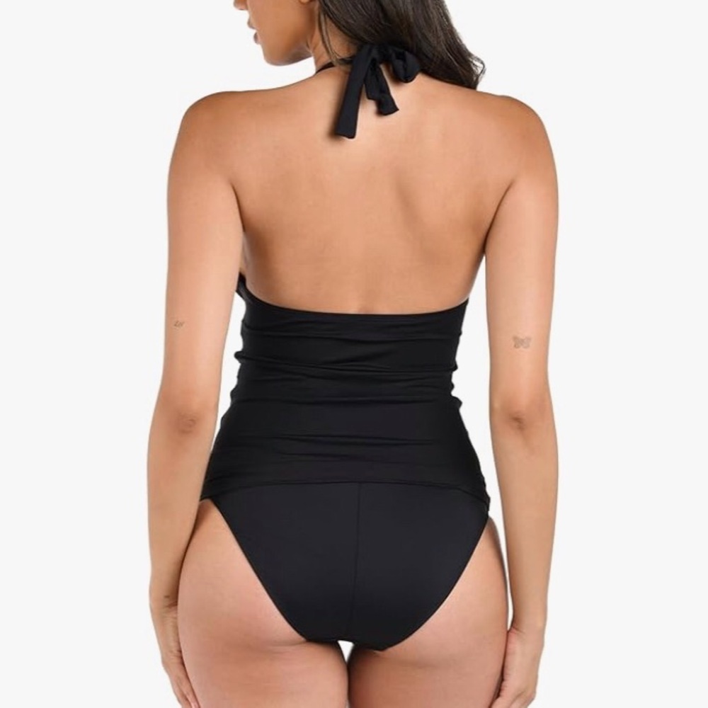 La Blanca ‘Island Goddess’ Halter Tankini Top - Picture 4 of 11